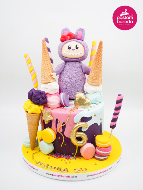 Sevimli Canavar Konsept Pasta