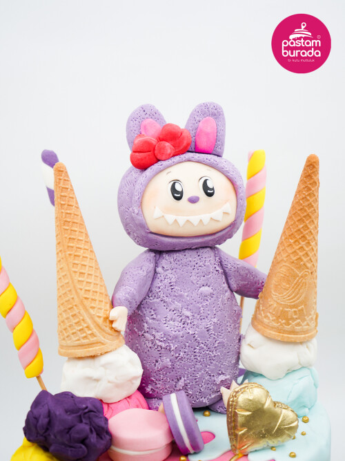 Sevimli Canavar Konsept Pasta