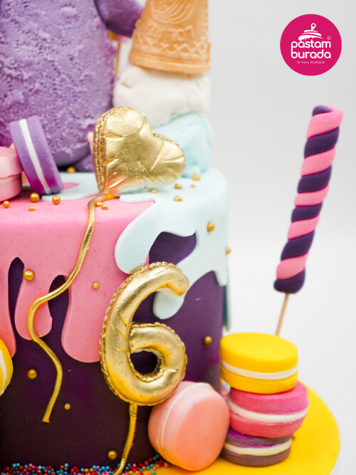 Sevimli Canavar Konsept Pasta