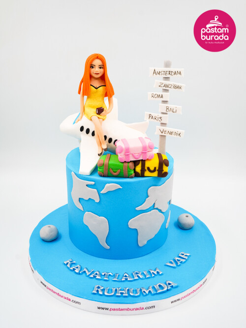 Seyahat Konsept Tasarım Pasta