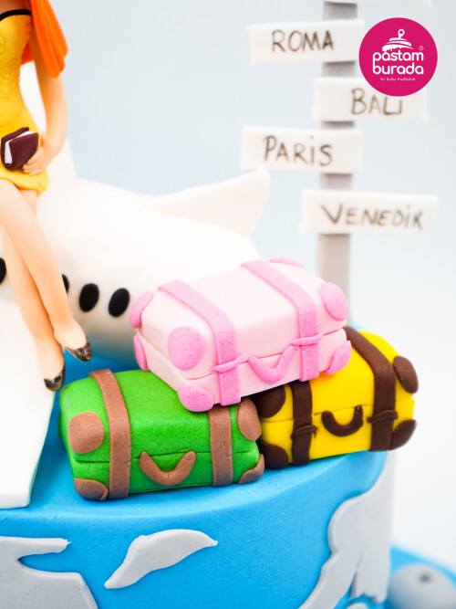 Seyahat Konsept Tasarım Pasta