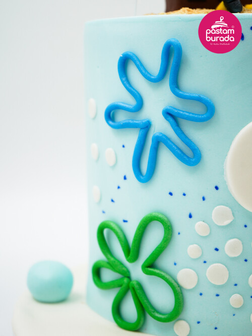 Sünger Bob Konsept Pasta