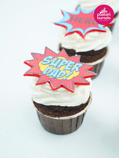 Super Dad Konsept Cupcake