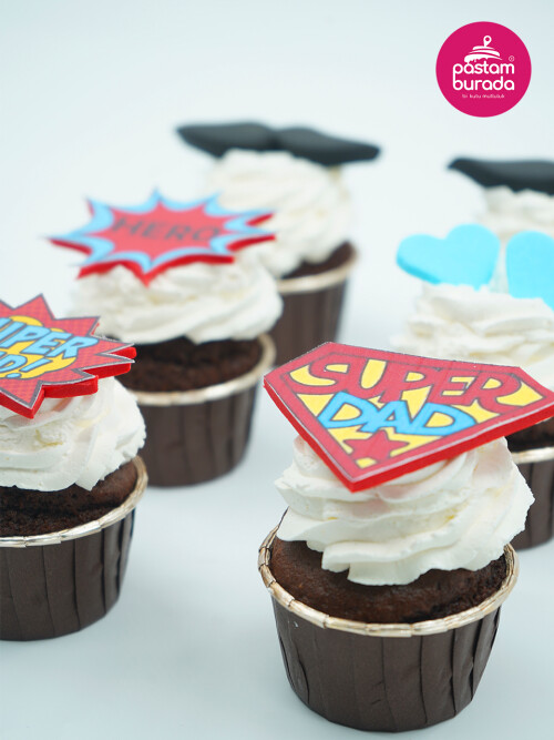 Super Dad Konsept Cupcake