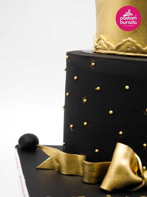 Taç Detay Tasarım Pasta