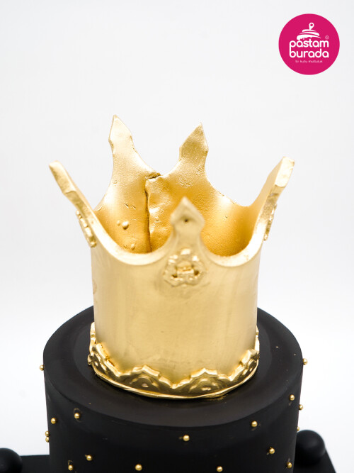 Taç Detay Tasarım Pasta