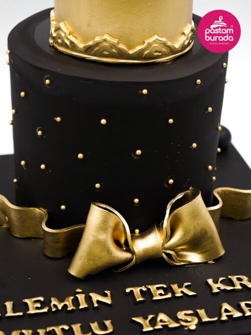 Taç Detay Tasarım Pasta