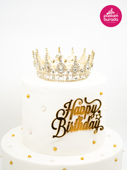 Taç Detay Tasarım Pasta