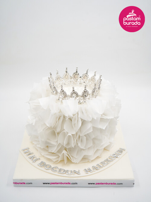 Taç Detay Tasarım Pasta