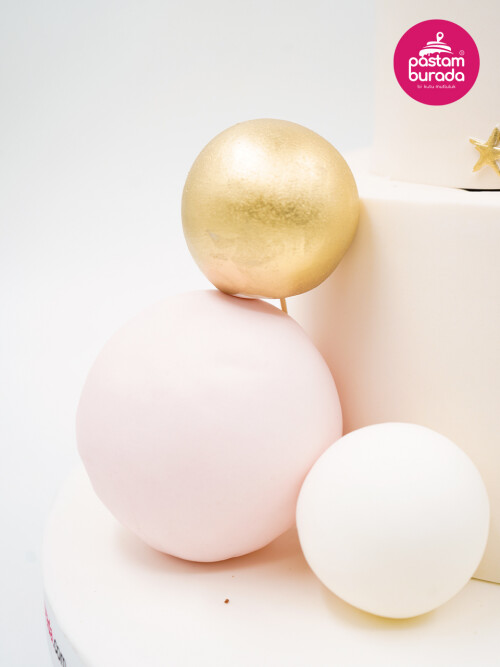 Tavşan Ve Toplar Tasarım Pasta