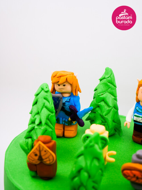 The Legend of Zelda Tasarım Pasta