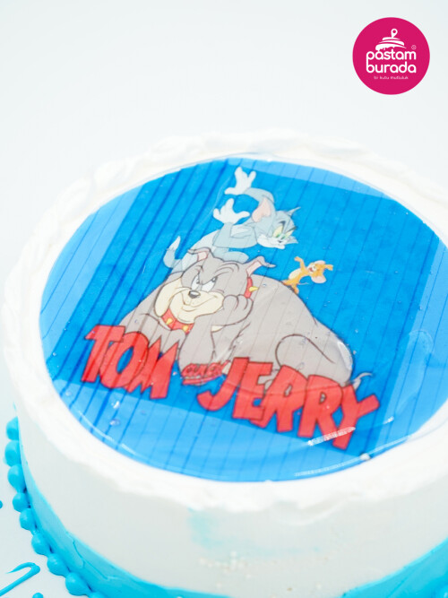 Tom Ve Jerry Resimli Pasta
