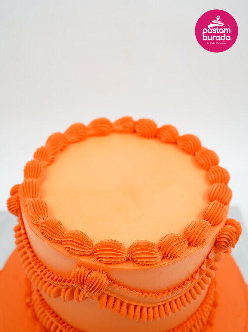 Turuncu Naked Cake