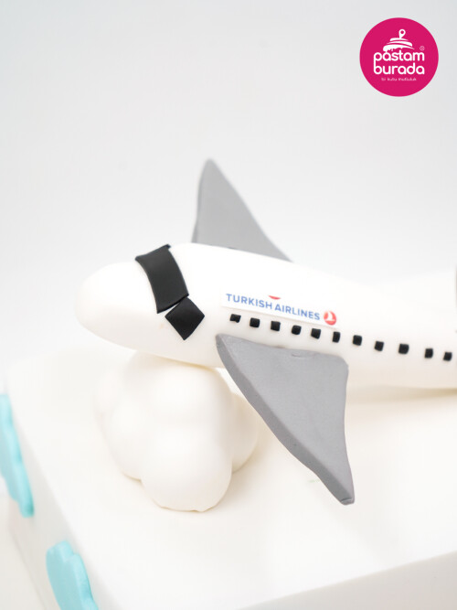 Uçak Detay Tasarım Pasta