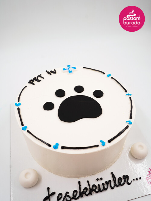 Veteriner Tasarım Naked Cake