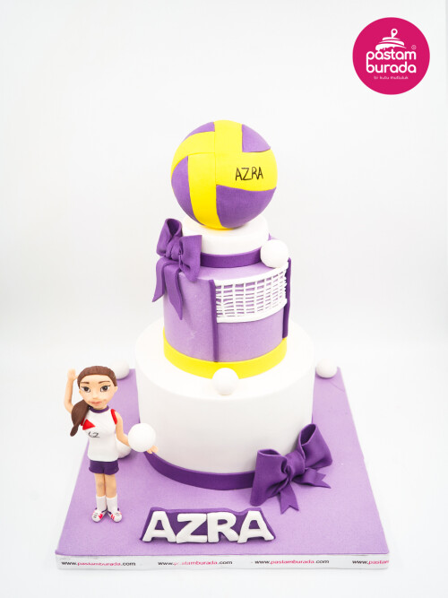Voleybol Konsept Tasarım Pasta