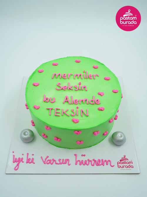 Yeşil Naked Cake