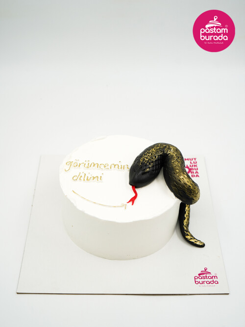Yılan Detay Naked Cake