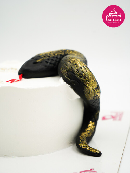 Yılan Detay Naked Cake