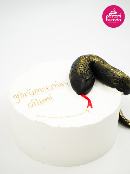 Yılan Detay Naked Cake