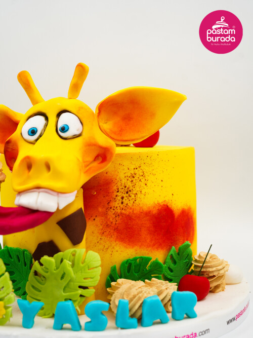 Zürafa Detay Tasarım Pasta