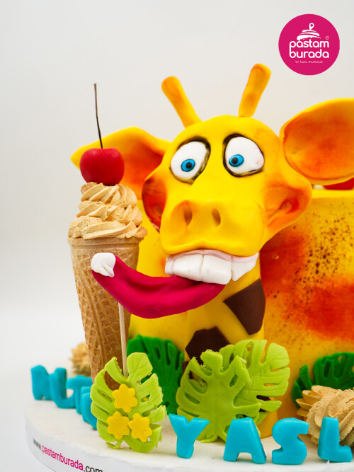 Zürafa Detay Tasarım Pasta