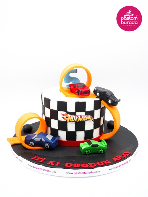 Araba Detay Tasarım Pasta