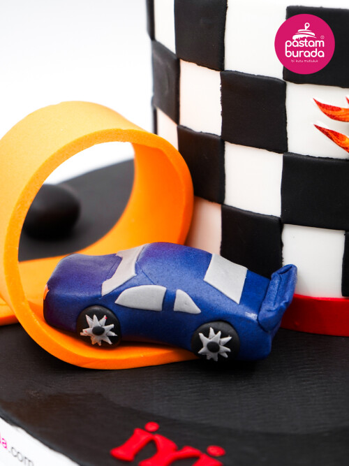 Araba Detay Tasarım Pasta