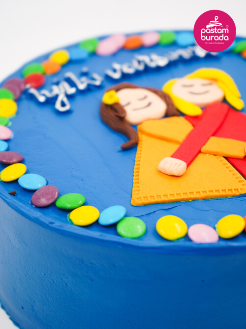 Arkadaş Konsept Naked Cake