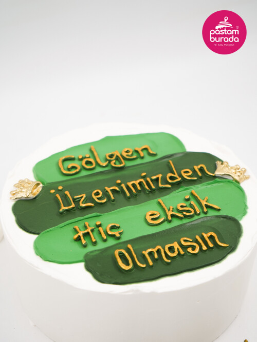 Asker Temalı Naked Cake