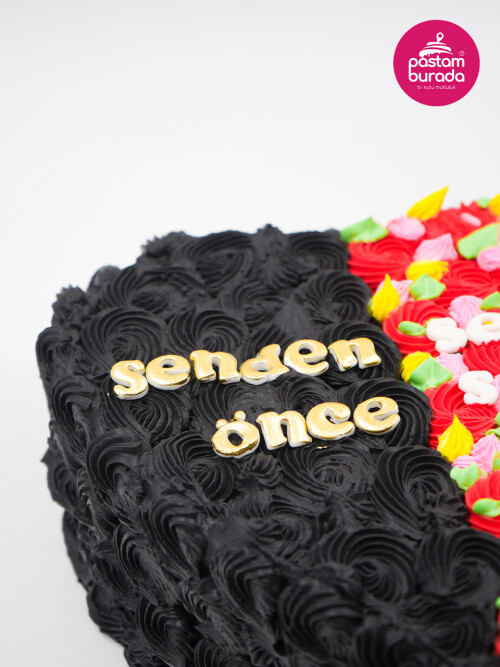 Çiçek Detay Naked Cake