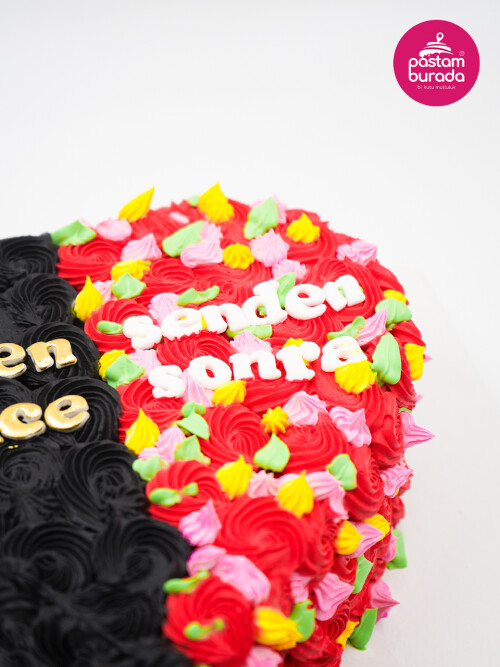 Çiçek Detay Naked Cake