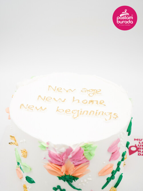 Çiçek Detay Naked Cake