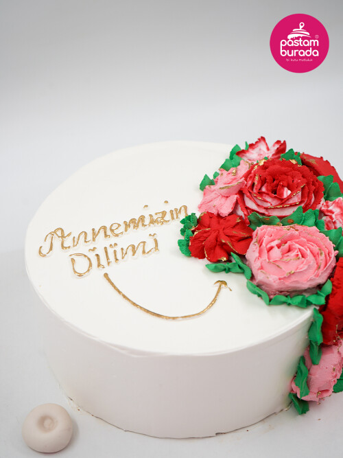 Çiçek Detay Naked Cake