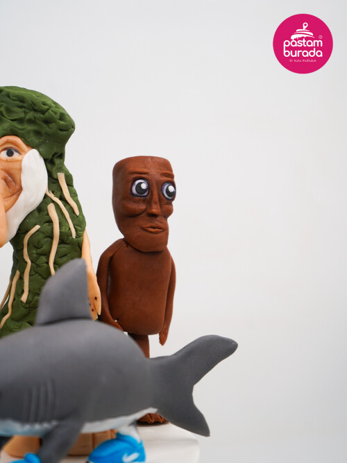 Çizgi Film Konsept Pasta