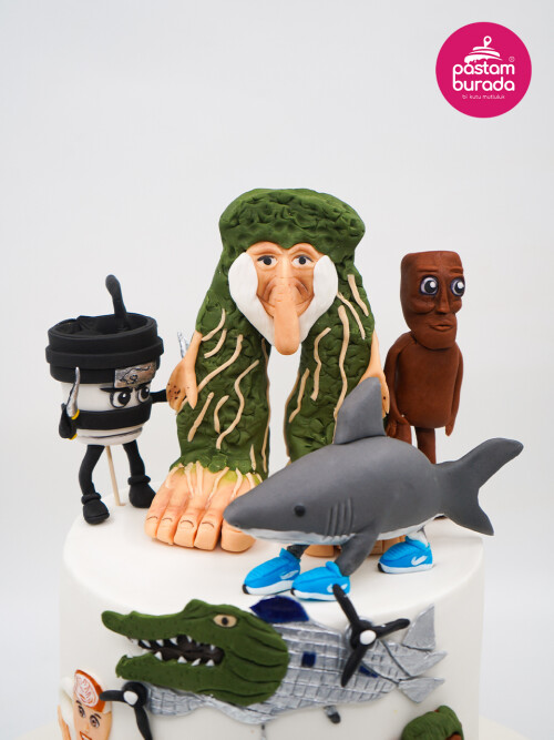 Çizgi Film Konsept Pasta