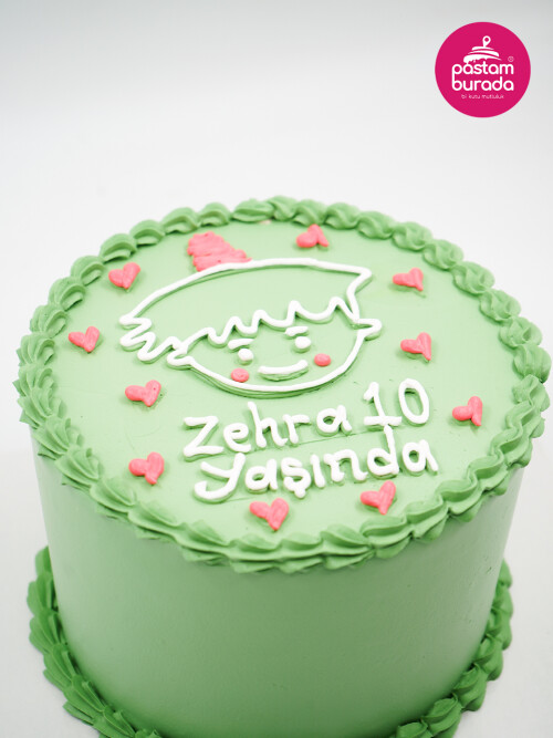 Çizim Detay Naked Cake