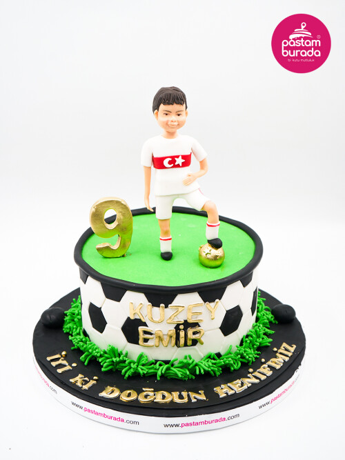 Futbol Konsept Tasarım Pasta