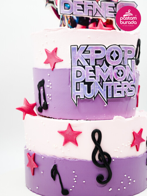 K-Pop Konsept Tasarım Pasta