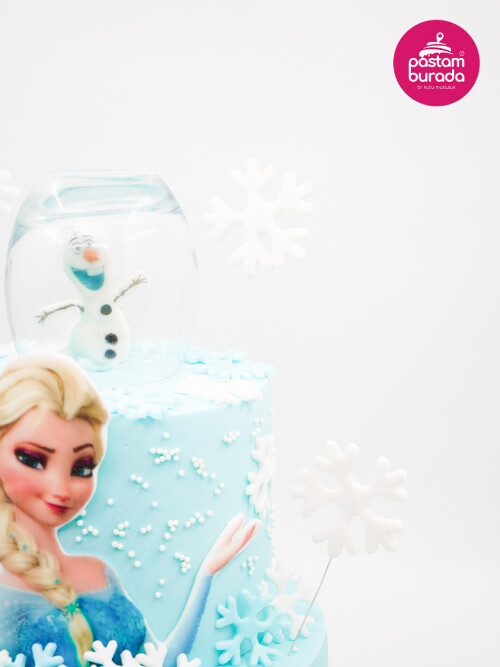 Karlar Ülkesi Konsept Pasta