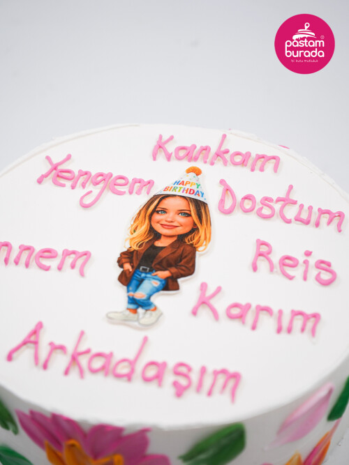 Kişisel Fotoğraf Detay Naked Cake