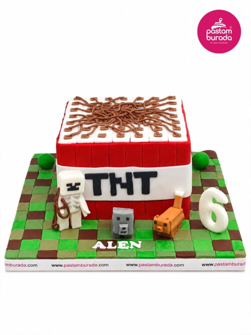 Minecraft Konsept Tasarım Pasta