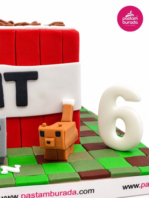 Minecraft Konsept Tasarım Pasta