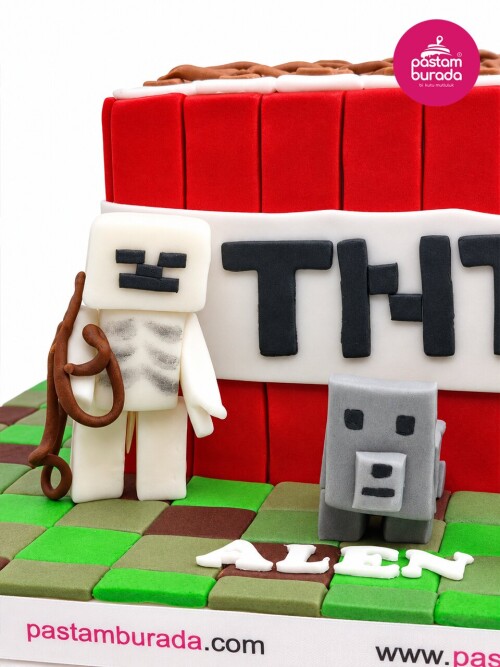 Minecraft Konsept Tasarım Pasta