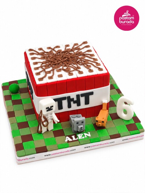 Minecraft Konsept Tasarım Pasta