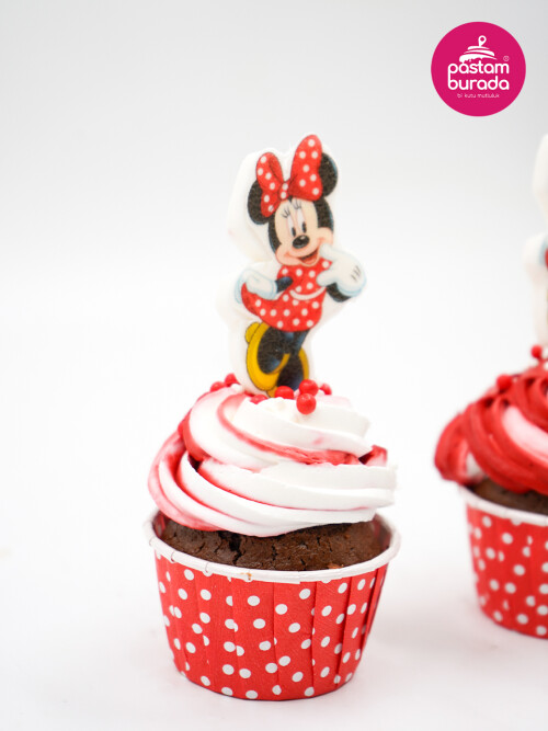 Minnie Mouse Detay Cupcake