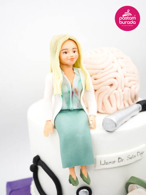 Nöroloji Doktoru Tasarım Pasta