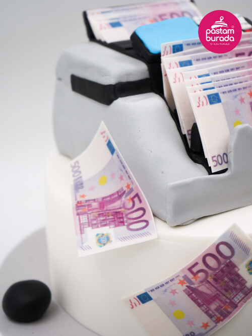 Para Sayma Makinası Konsept Pasta