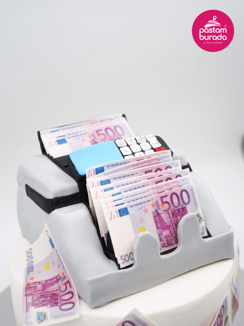 Para Sayma Makinası Konsept Pasta