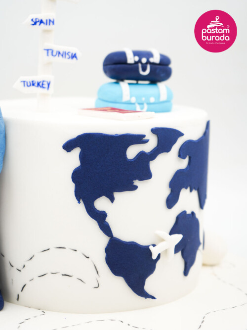 Seyahat Konsept Tasarım Pasta